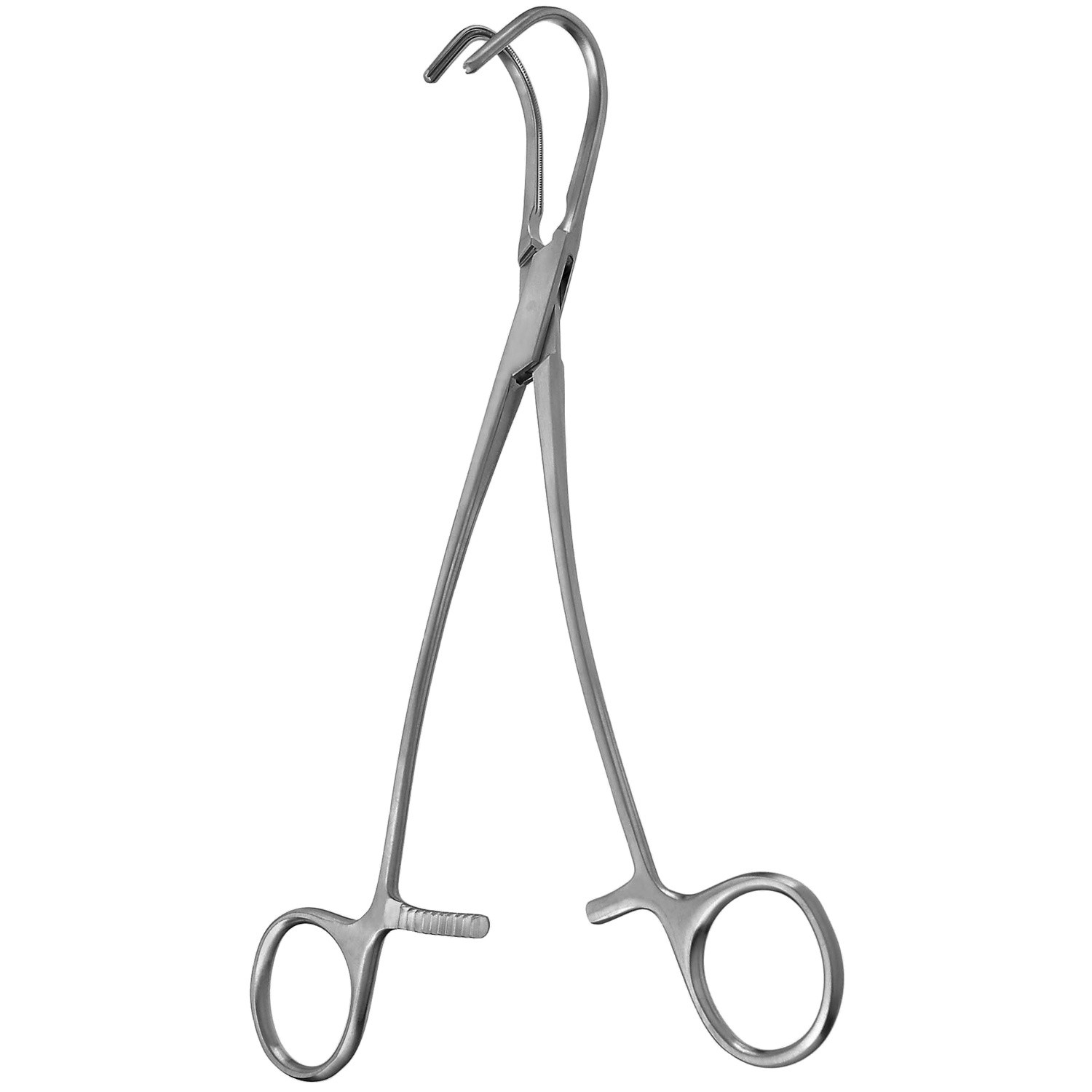 Wylie "J" Clamp, Jaws 3.3 Cm Wide, 2.5 Dm Deep, 8 1/2" (21.5 Cm)